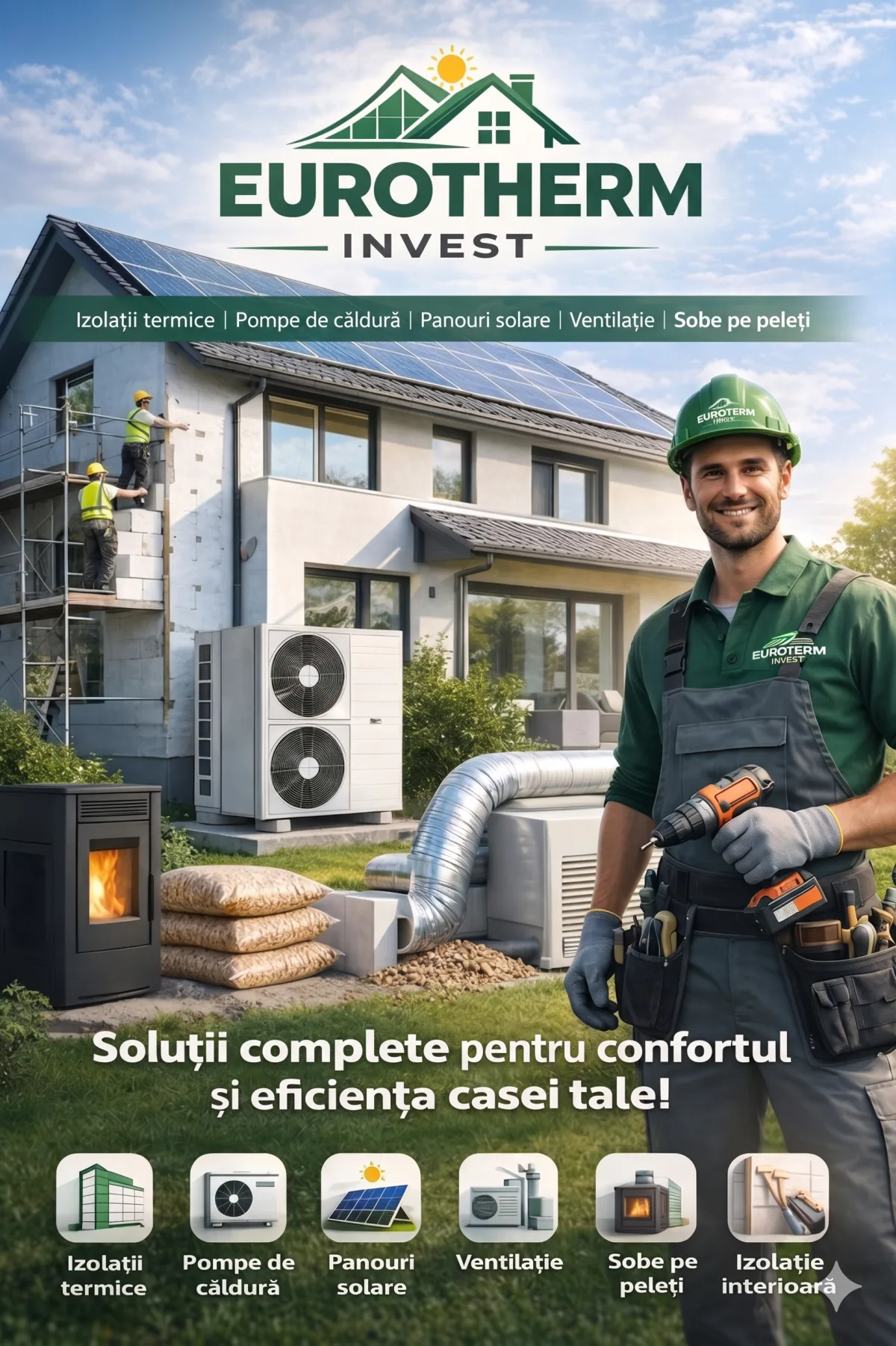 Eurotherm Invest — Soluții complete pentru confortul și eficiența casei tale